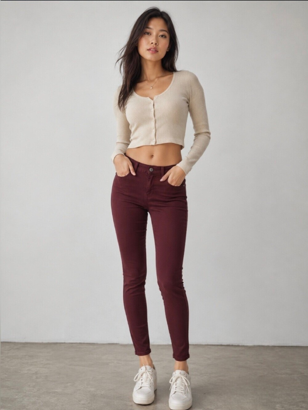 โค๏ธ 7 FOR ALL MANKIND JEN7 ANKLE SKINNY JEANS, 10 (30)